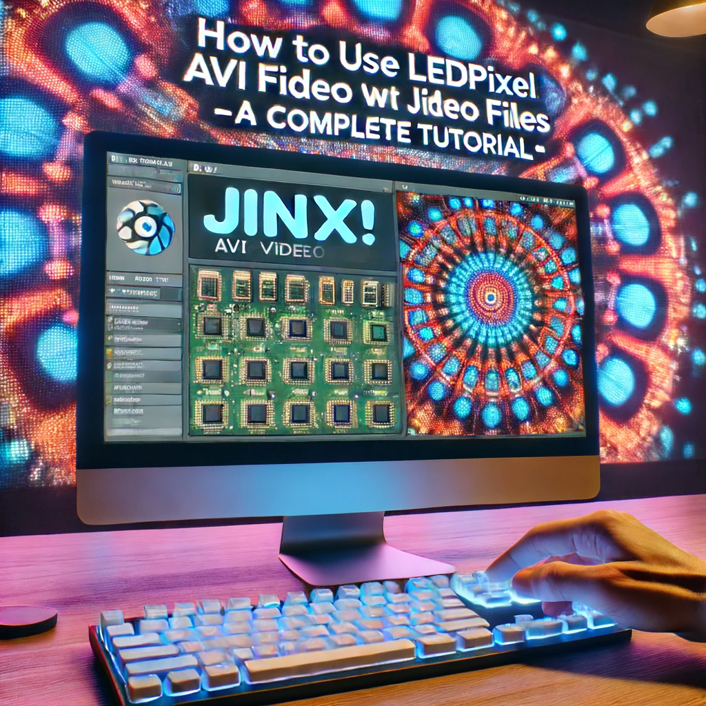 Comment utiliser les fichiers vidéo AVI de LEDPixel.net avec JINX! pour écrans Pixel LED