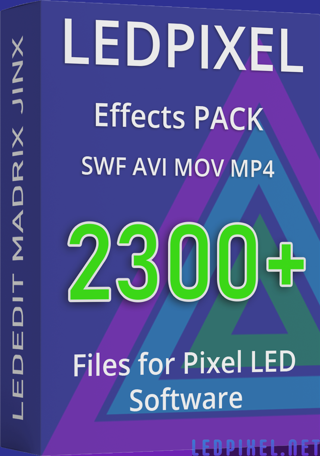 Descarga efectos Pixel Led para LedEdit - Madrix - Jinx! SWF AVI MP4 MOV